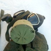 Противогаз армії РФ.