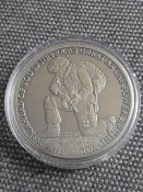 Сувенірна монета Будь сильним 40мм 1