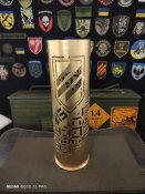 Ґільза 105мм.