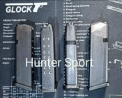 Магазин Glock 17, на 17 патронов 9 mm ( 9x19)...