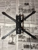 Рама карбонова FPV Скворец 10 дюймів