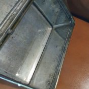 3Щ#1 Коробок вінтажний старовинний виробництва Франціі.