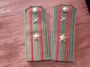 Погоны майора артиллерии на рубашку.