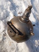 Газовий балон з ракети Оса