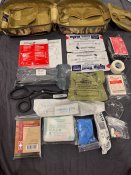 Укомплектована тактична аптечка з якісним нап...