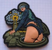 Шеврон патч нашивка ПВХ "Tank Girl"