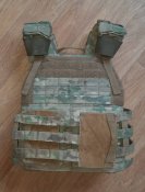 Плитоноска A-Line в мультикамі