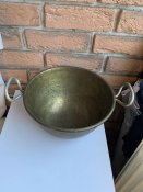 Старий  латунний казан