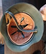 Каска м 42/62 + якісний шкіряний обвіс