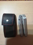 Трофейний ніж кацапа з чохлом Leatherman@wave+