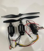 2 Електродвигуна БпЛА з регулятором мотора SE...