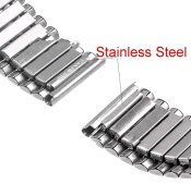 Еластичний металевий браслет для годинника 20 мм й шпилькознімач у комплекті