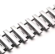 Еластичний металевий браслет для годинника 20 мм й шпилькознімач у комплекті