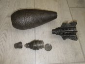 Мина 82 мм. разборная