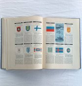 Альбом/книга Олимпия (Олимпийские игры 1936 в Гармиш-Партенкирхене и Берлине) Том-1.  В издательском матерчатом переплёте.