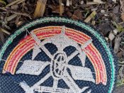 Шеврон кацапських жд військ