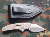 Ніж Microtech Transformer  M390 Пустеля,2 в 1 складний EDC,Push dagger (тичковий) в чехлі