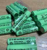 Акумулятор AAA 1.2V 700 mAh Ni-Cd(мініпальчик)