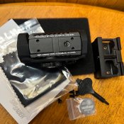Комплект Коллиматорный Прицел Sig Sauer Romeo 5 Compact Red DOT + Увелечитель Магнифер JULIET 5 Mickro 5х Magnifier 3х24 мм Black откидной