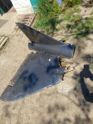 Крило та хвіст реактивного БПЛА