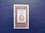 Поштова марка Іспанія  1972  рік **