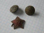 Гудзики РККА-2шт.