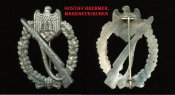 Штурмовой знак в серебре. Gustav Brehmer,...