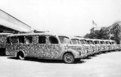 Les véhicules de l'autotreno comando au dépôt du génie militaire de Pavie.JPG