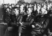 1943. SA-Bfuhrer Otto von Haldenwang, Sandberger, oberst­leutnant Hans Gosebruch.jpg