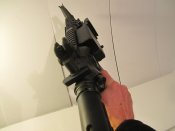 Улавливатель гильз Colt Walter M4 close.JPG