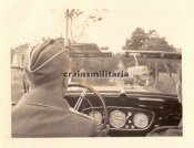 Kraftfahrer im Mercedes Pkw Auto Armatur Frankreich 1940.JPG