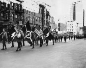 German American Bund Youth Group on the march in New York. c.1939.jpg
