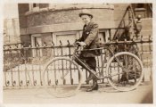 Eddy & His Vintage Bicycle Photo 1910.JPG