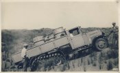 Italy advertising photo Italian half-track Fiat CARRO 611 C military truck.JPG