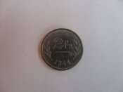 2 франка Бельгия 1944 - 1.JPG