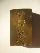 Штамп-эталон на кож. амуницию "RZM-1938"