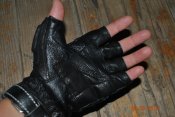 Перчатки тактические беспалые ... кожа ...