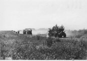7_Autocolonna mimetizzata da fronde in marcia verso il Donez in Ucraina nell'estate 1942.jpg