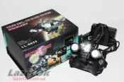 Фонарь налобный Police 6633 Т6 x 2 Q5