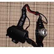 Фонарь на лоб Police TK37-XPE, zoom, на лоб
