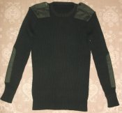 Светр акриловий, темно-зелений, L/XL