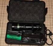 Тактический аккумуляторный фонарь Police 8455 с клипсой-10 000W+кейс для транспортировки