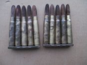 Немецкий platzpatrone33 с деревянной пулей(10шт,две обоймы) с гривни!