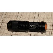 Фонарь Police 8468 8000W-LM, zoom с клипсой под батарейку или АКБ АА