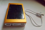 Солнечное зарядное устройство Power Bank 20000mAh