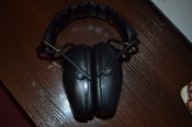 Наушники активные Hyskore Stereo Electronic Hearing Protection, США с клипсой для ношения на поясе.