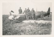 Frankreich RAF Spitfire Flugzeug Wrack MN-E 350th Squadron Belgium.jpg