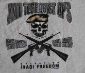 Футболка в мощнейшем размере(USA chop IRAQ) новая