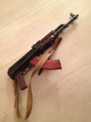 Автомат Калашникова АКСУ макет массогабаритный