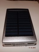 Солнечное зарядное устройство и  Power Bank и фонарь